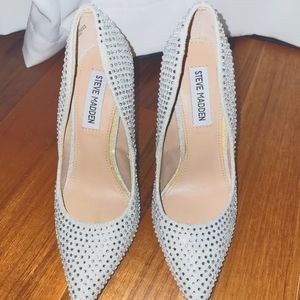 Steve madden daisy rhinestone heels